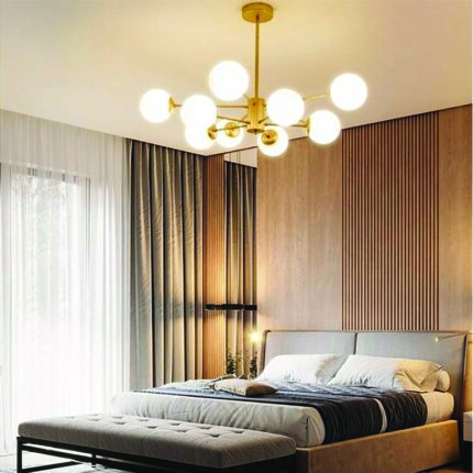 10 lights Sputnik Chandelier Aslam Lighting 06