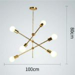 6 Light Sputnik Chandelier Aslam Lighting 1