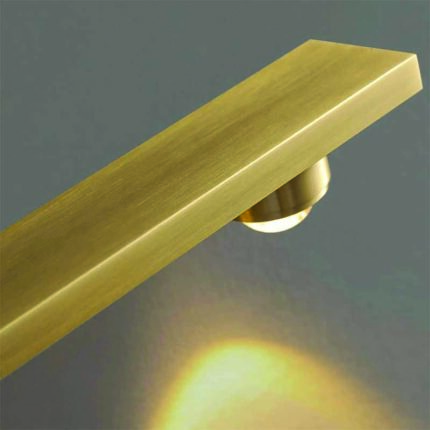 LED Cob Golden Body Wall Light Aslam Lighting 01