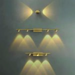 LED Cob Golden Body Wall Light Aslam Lighting 06