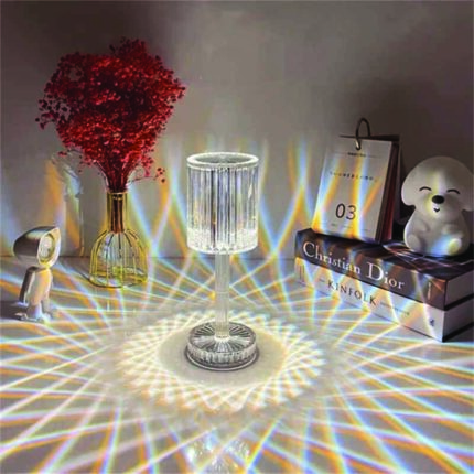 LED Crystal Table Lamp Aslam Lighting 05