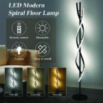 LED Spiral Floor Lamp Aslam Lighting 06