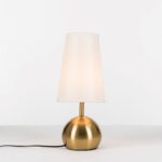 Lampshade in White Linen Aslam Lighting 03