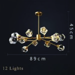 Luxurious Crystal Ball Chandelier Aslam Lighting 01