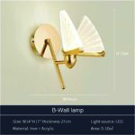 Luxury LED Butterfly Wall Sconce Aslam Lighting 03