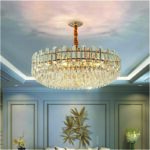 Minimalism Crystal Chandelier Aslam Lighting 03