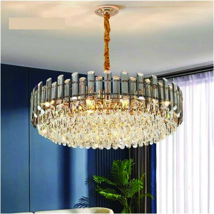 Minimalism Crystal Chandelier Aslam Lighting 04