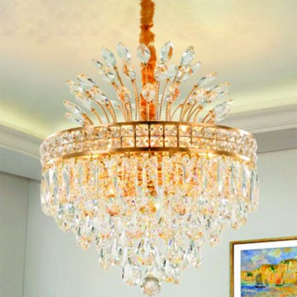 Modern Crystal Chandelier Aslam Lighting 02