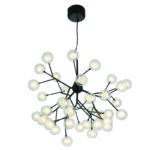 Modern Glass Ball Molecular Tree Chandelier Aslam Lighting 05