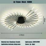 Sparkling Fireworks LED Chandelier Aslam Lighting 02