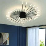 Sparkling Fireworks LED Chandelier Aslam Lighting 06