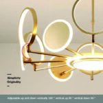 Telescopic Modern Chandelier Aslam Lighting 04