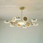 Telescopic Modern Chandelier Aslam Lighting 06