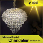 Waterfall Crystal Chandelier Aslam Lighting 01