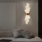 acrylic modern led wall sconce 3 aslam lighting pro