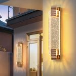 bubble crystal wall lamp stainless steel body 3 aslam lighting pro