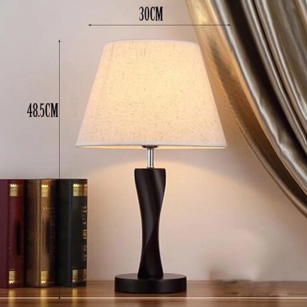 decorative desk stand wooden table lamp 2 aslam lighting pro