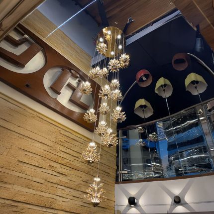 flower chandelier aslam lighting pro