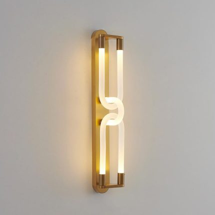 led gold long acrylic tube wall light 1 aslam lighting pro