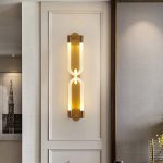 led gold long acrylic tube wall light 4 aslam lighting pro