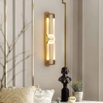 led gold long acrylic tube wall light 5 aslam lighting pro