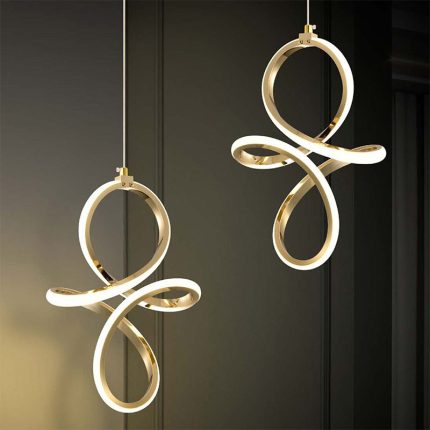 metal decorative led hanging light aslam lighting pro