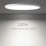 8W Round LED Surface Panel Light White 03 aslamlightingpro