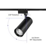 DALI Dimmable RGBW LED Track Light 31 40W 01 aslamlightingpro
