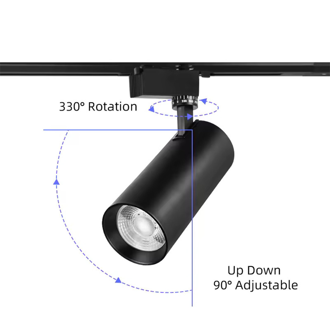DALI Dimmable RGBW LED Track Light 31 40W 01 aslamlightingpro