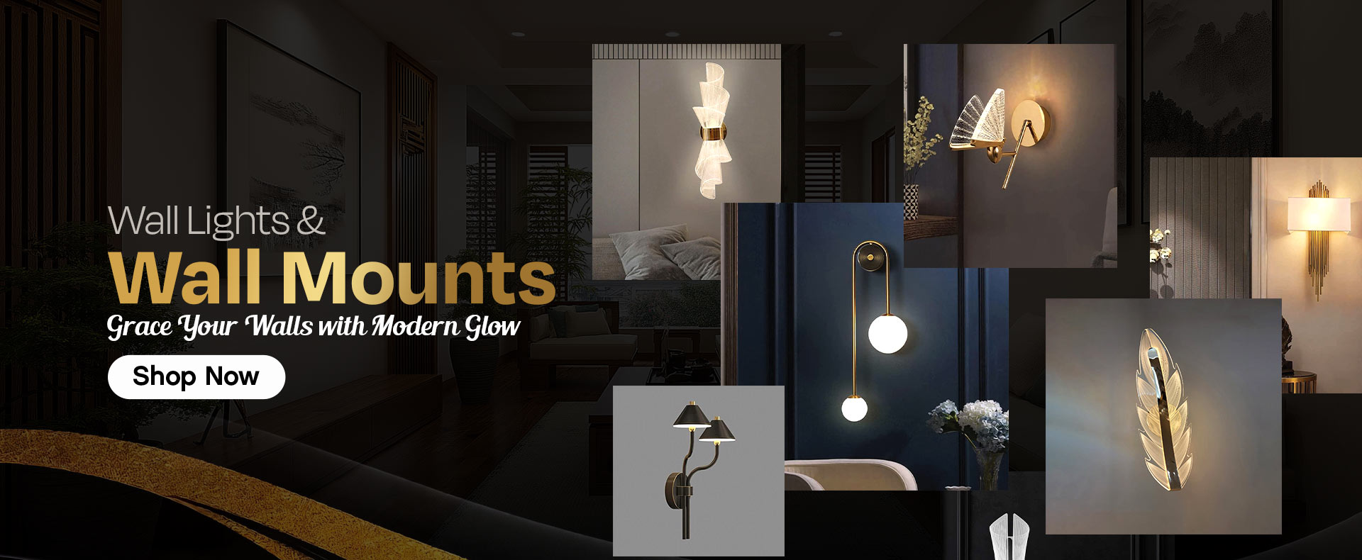 Wall Lights & Wall Mount Slider
